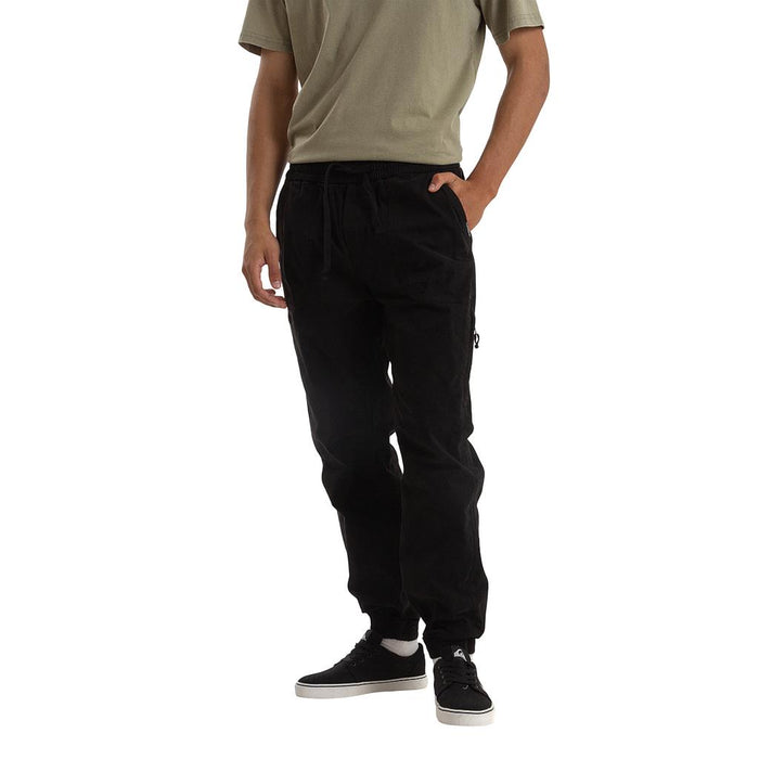 Quiksilver Pantalones Masculino Moda Cargo Julian Black