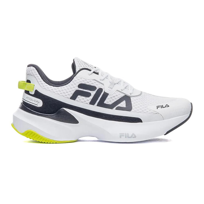 Fila Deportivos Masculino Running Recovery White/Black/Acid Lime