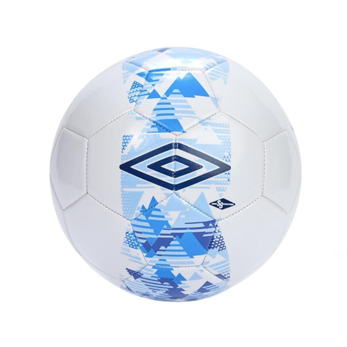 21450U-LY8 Umbro Pelotas Unisex Futbol Formation Recreational White/Dark Navy/Sky Blue