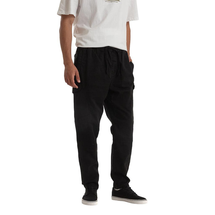 Quiksilver Pantalones Masculino Moda Cargo Martin Black