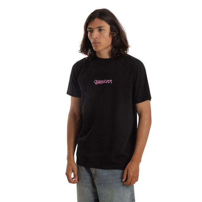 Quiksilver Remeras Masculino Moda Palm Island Black