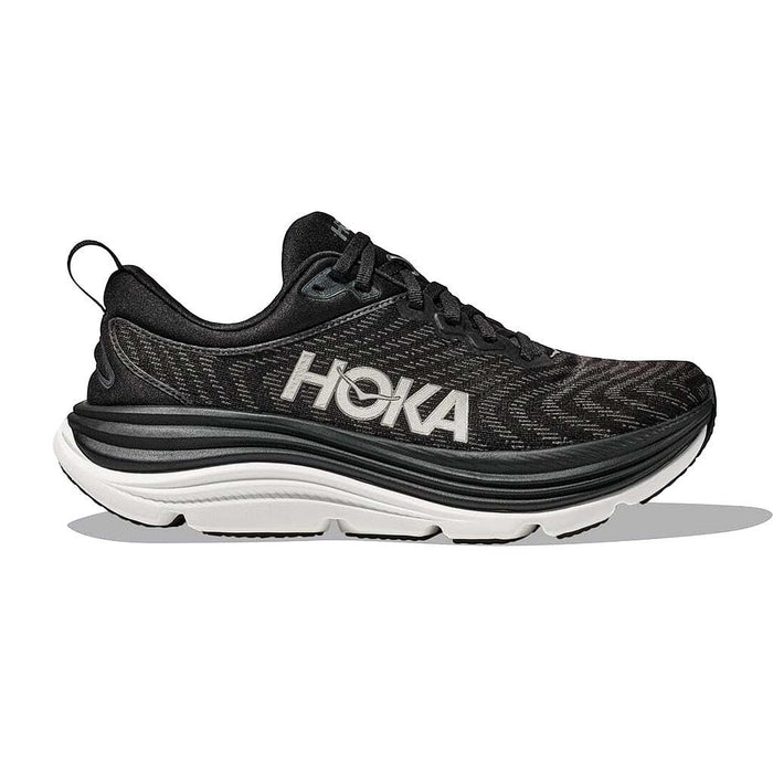 Hoka Deportivos Femenino Running Gaviota 5 Black/White