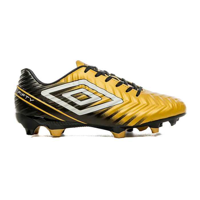 Umbro Futbol Campo Unisex Fifty V Dorado/Negro/Blanco