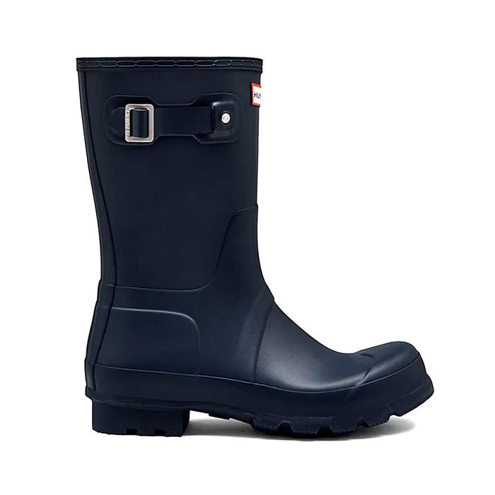 Hunter Botas Masculino Moda Original Short Boot Navy