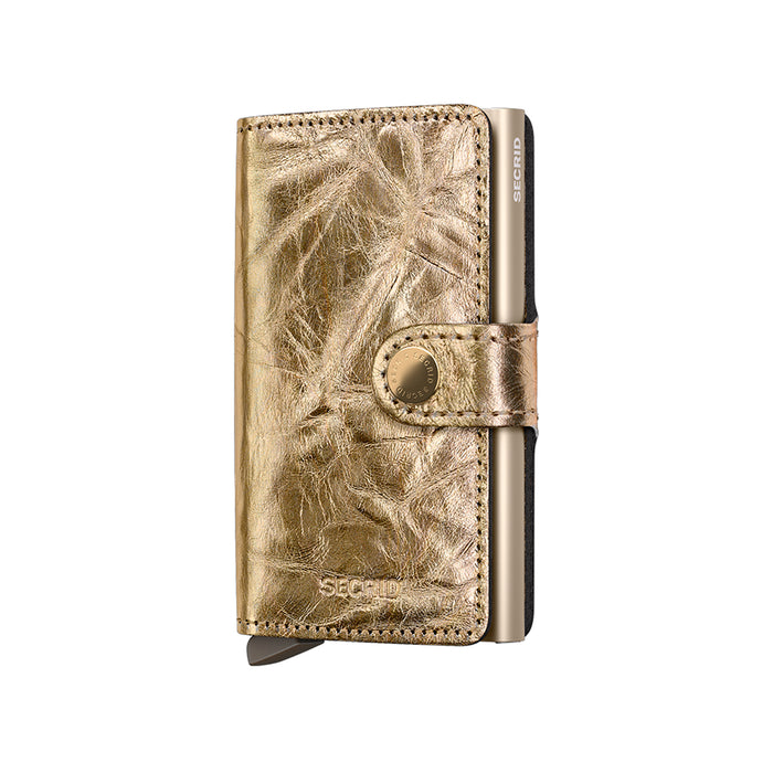 Billetera Secrid Miniwallet Crunch Gold