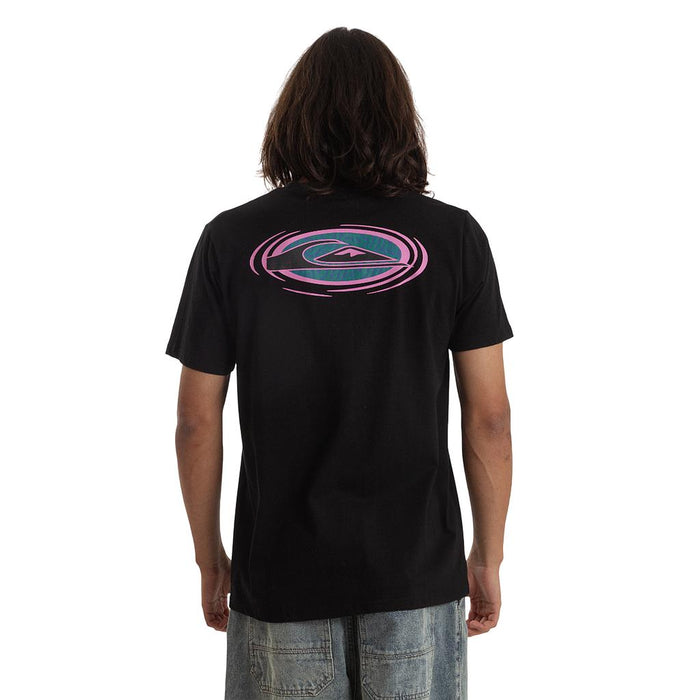 Quiksilver Remeras Masculino Moda Palm Island Black