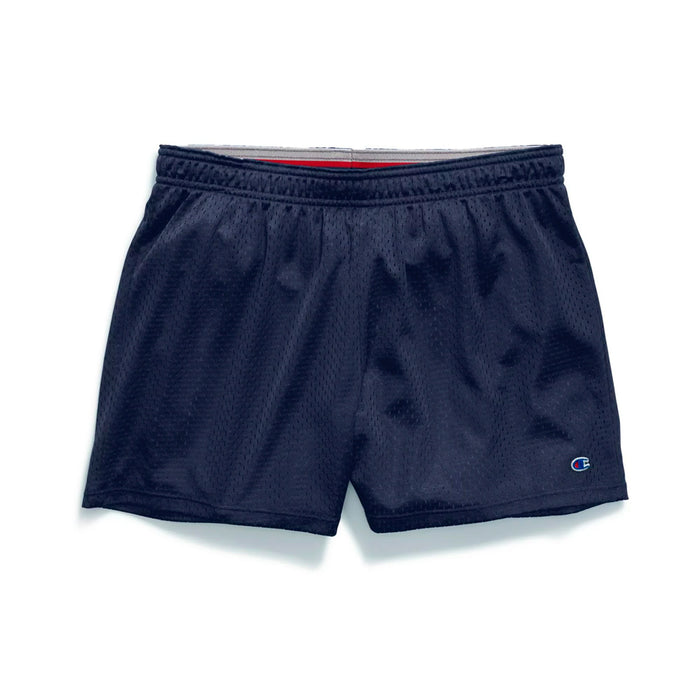 7791-Z0Q Champion Short Femenino Mesh Short Athletic Navy