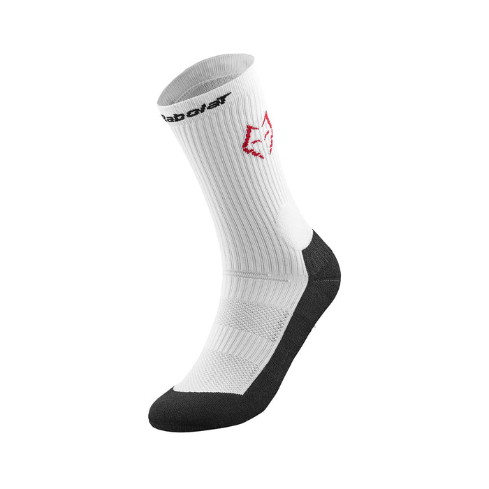 Babolat Medias Unisex Padel Mid-Calf Socks Lebron White/Black