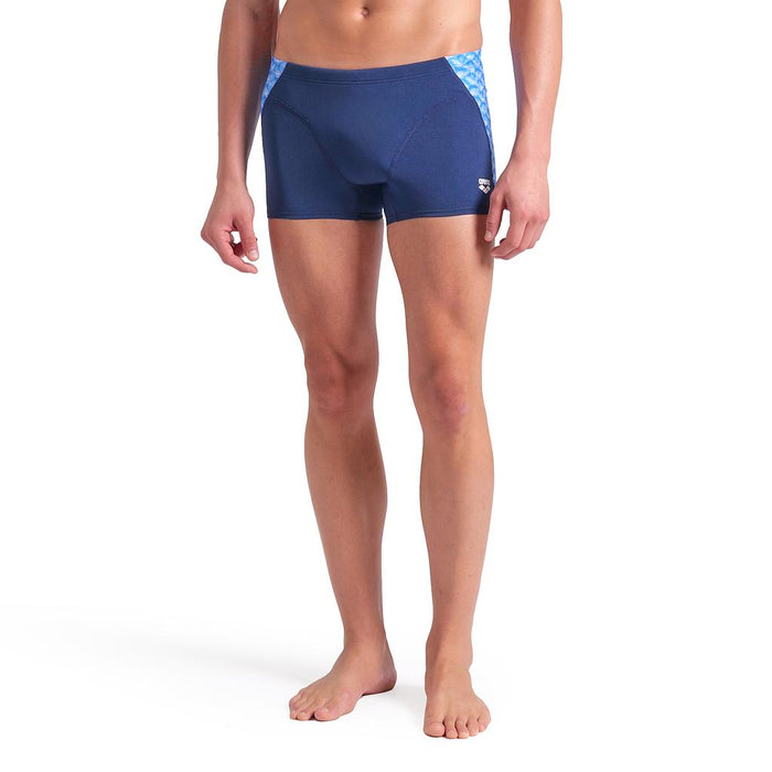 Arena Short de Baño Masculino Natacion Monogram Swim Short Navy/Blue Mutlti