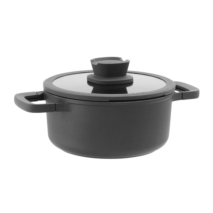 5413821375038 BERGHOFF BAZAR HOGAR CAZUELA TAPA ANTIADHERENTE PIEDRA+ 20CM