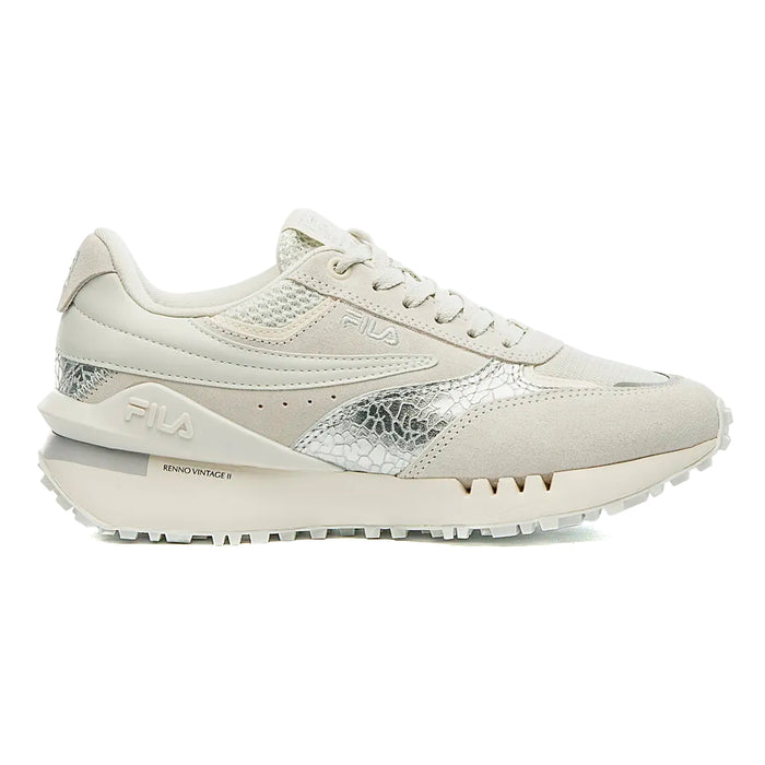 F02L00262-6191 FILA CALZADOS LIFESTYLE FEMENINO MODA RENNO VINTAGE II VAPOROUS GRAY/SILVER/GARDENIA