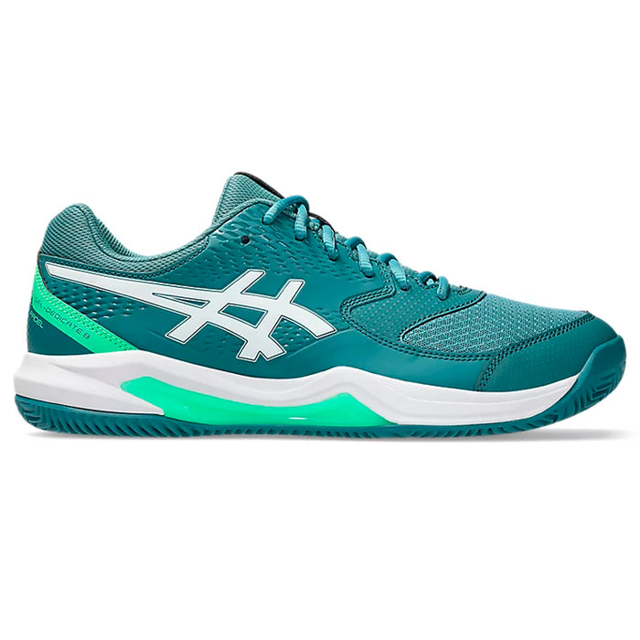Asics Deportivos Masculino Padel Gel Dedicate 8 Padel Misty Pine/White