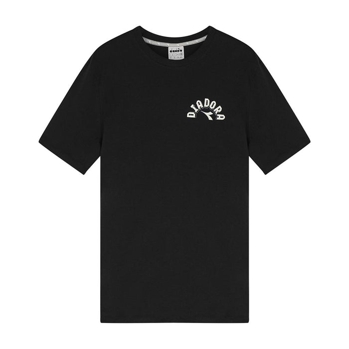 102.182277-80013 DIADORA PRENDAS REMERAS MASCULINO MODA T-SHIRT SS ESS. SPORTS BL BLACK