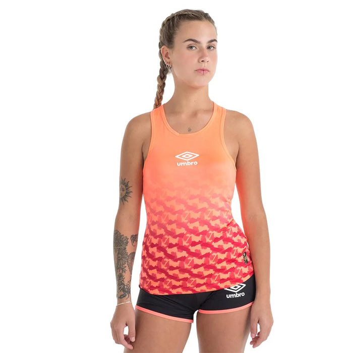 Umbro Musculosas Femenino Futevolei Graphic Camuflage Coral