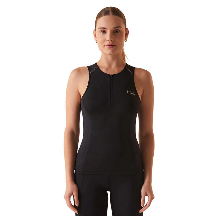 Fila Musculosas Femenino Running Spandex Racer Black