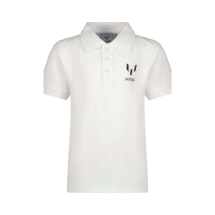 Messi Polos Niños Kappo Real White