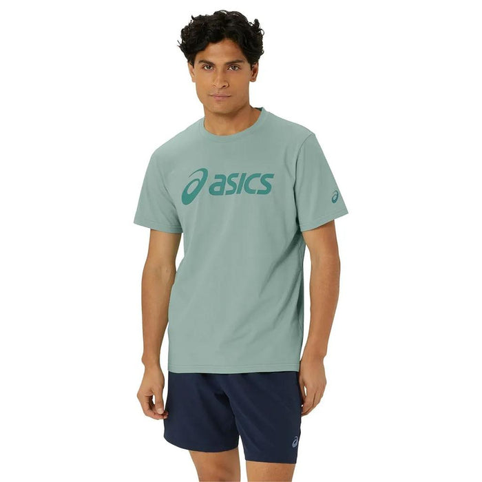 2031E470.306 ASICS PRENDAS REMERAS MASCULINO RUNNING GRAPHIC TEE LIGHT CELADON