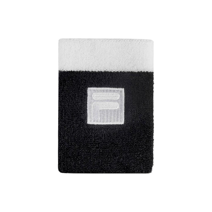 Fila Munequeras Training Wristband Sport Style Club Black/White
