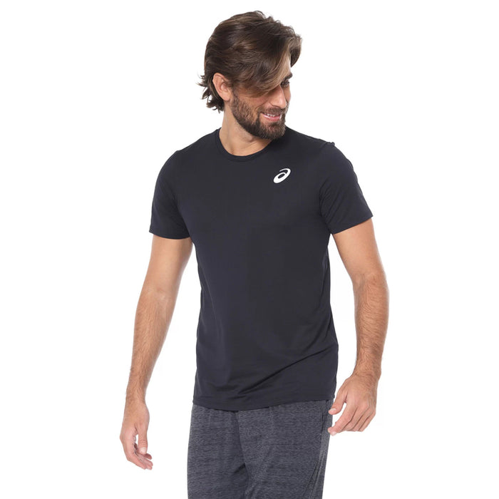 MRB4324.90 ASICS PRENDAS RUNNING MASCULINO CORE RUNNING PA SS TEE BLACK