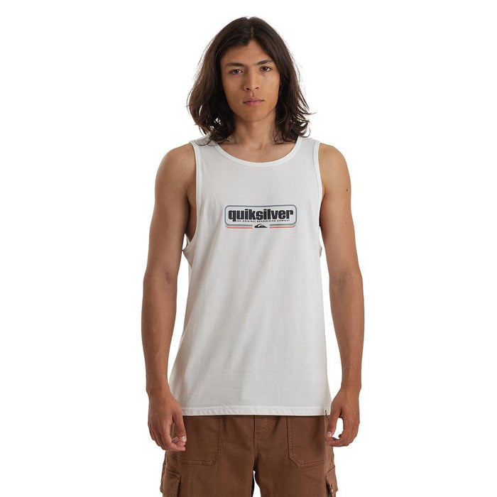 Quiksilver Musculosas Masculino Moda Box Shaped Tnk Blanco