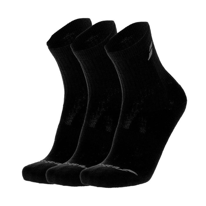 5JA1371-2000 Babolat All Sports Medias 3 Pairs Pack Jr Black/Black