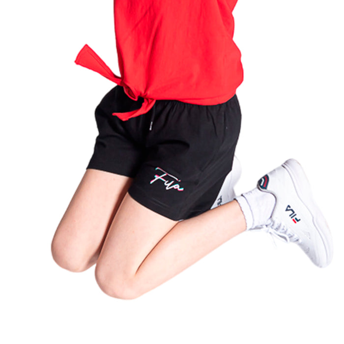 Fila Shorts Niños Evita T Shirts Black