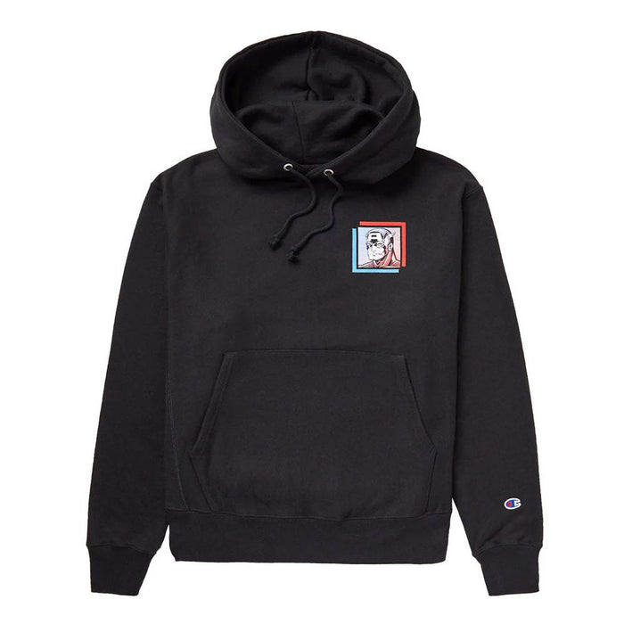 Champion Canguros Unisex Reverse Weave Po Hood Black