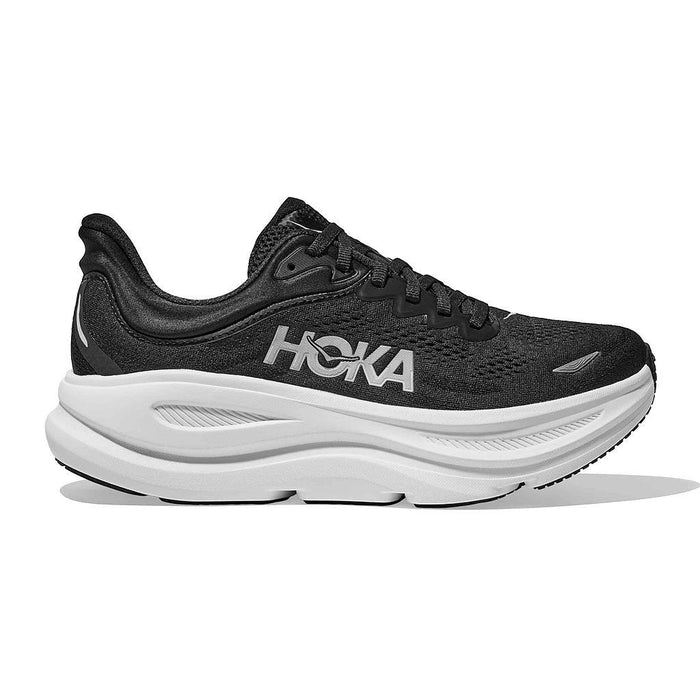 Hoka Deportivos Masculino Running Bondi 9 Wide Black/White