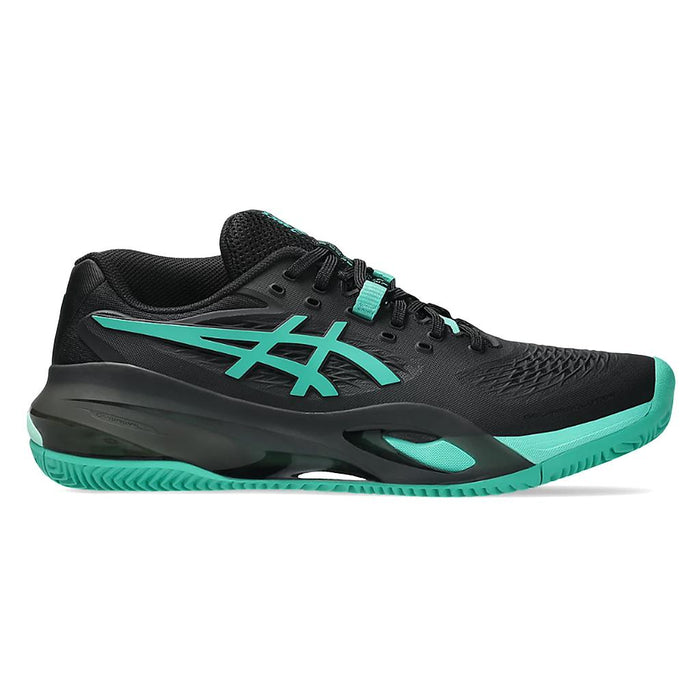 Asics Deportivos Masculino Tenis Gel Resolution X Clay Black/Aurora Green