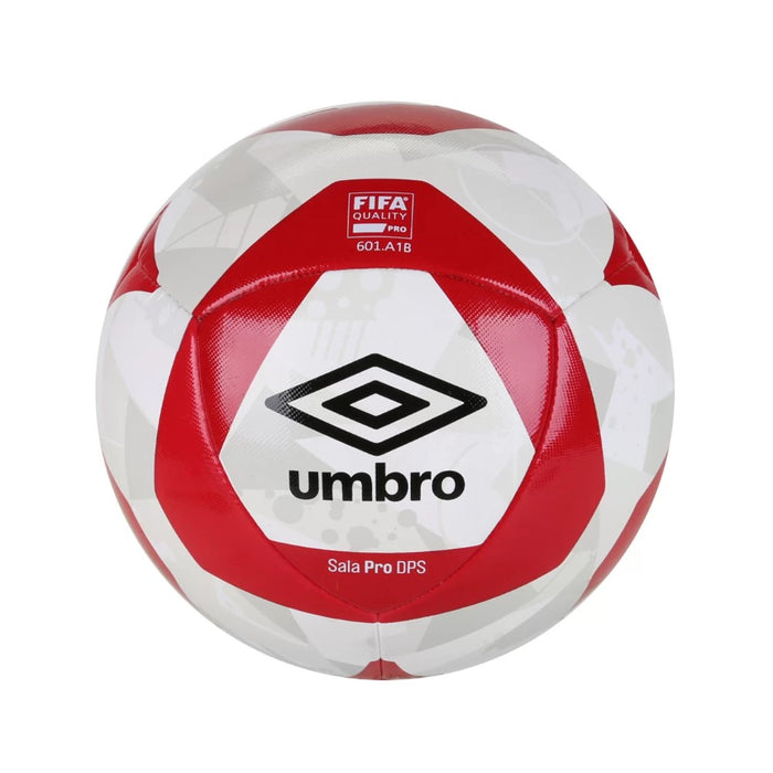 26322U-2VZ Umbro Accesorios Pelota Sala Pro White/Black/Flame Scarlet