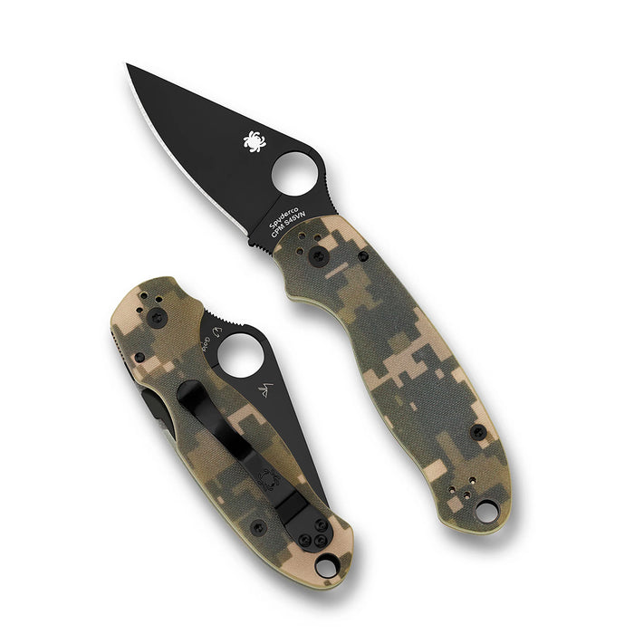 Cuchillo SPYDERCO Para 3 Camo Black Blade