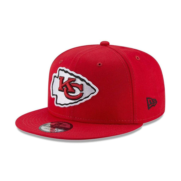 11872990 New Era Gorros NFL 9Fifty Masculino Moda Kansas City Chiefs Red