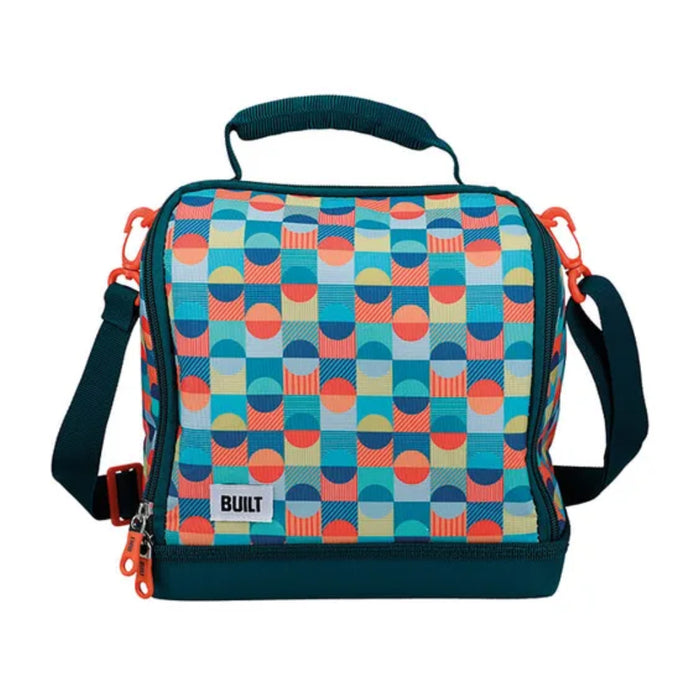 5057982054953 BUILT BAZAR BOLSO TERMICO RETRO 8 LITROS 18.5X24X26CM