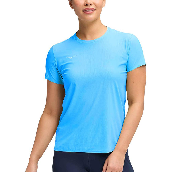 Hoka Remeras Femenino Running Airolite 2.0 Short Sleeve Hoka Blue