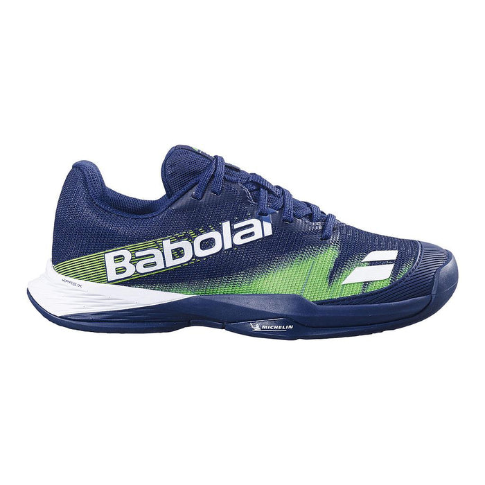Babolat Deportivos Ninhos Padel Jet Premura 2 Jr Blue depths/ Green flash
