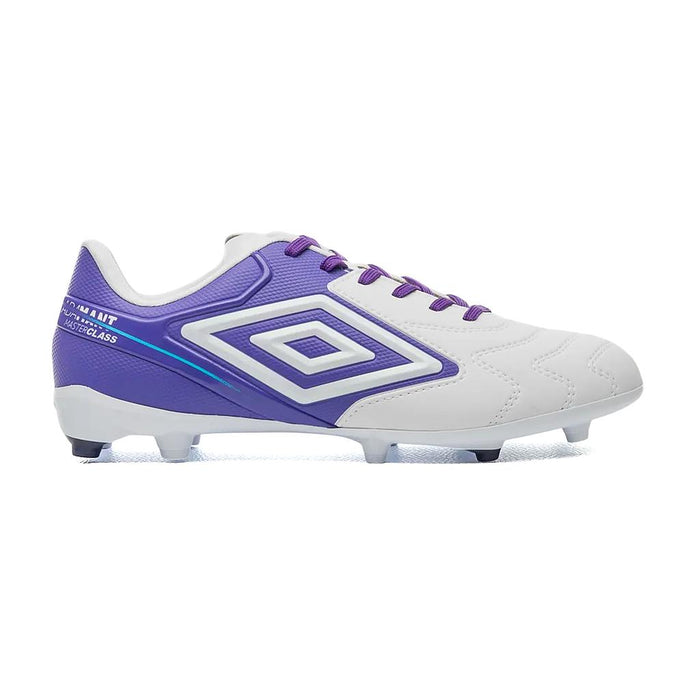U01FB00229-200 Umbro Calzados Campo Masculino Futbol Adamant Master Class Club White/Electric