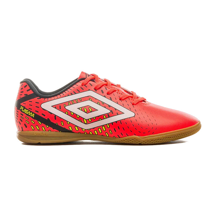 U01FB00136-021 Umbro Calzados Futbol Indoor Masculino Plasma Coral/Blanco/Negro