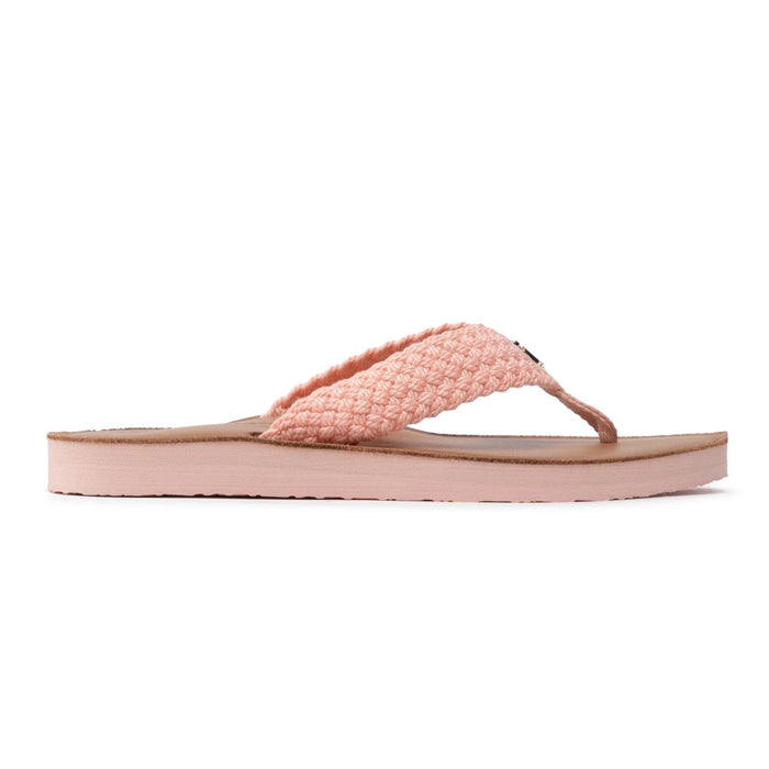 FW0FW06335-TMF TOMMY HILFIGER CALZADOS ZAPATILLAS FEMENINO TH LEATHER FOOTBED BEACH SAND SEPIA PINK