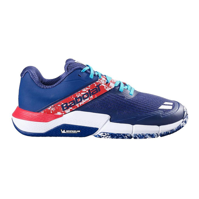 Babolat Deportivos Masculino Padel Movea 2 Men Dark blue/Chili red