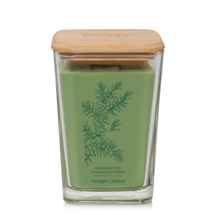 YANKEE CANDLE JAR-YC CW SQ2 LG RSTRTV HNK J