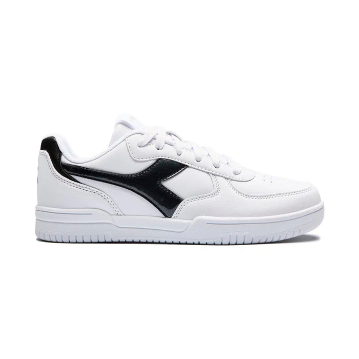 101.180339-C0351 DIADORA CALZADOS LIFESTYLE FEMENINO MODA RAPTOR LOW MOON WN WHITE/BLACK