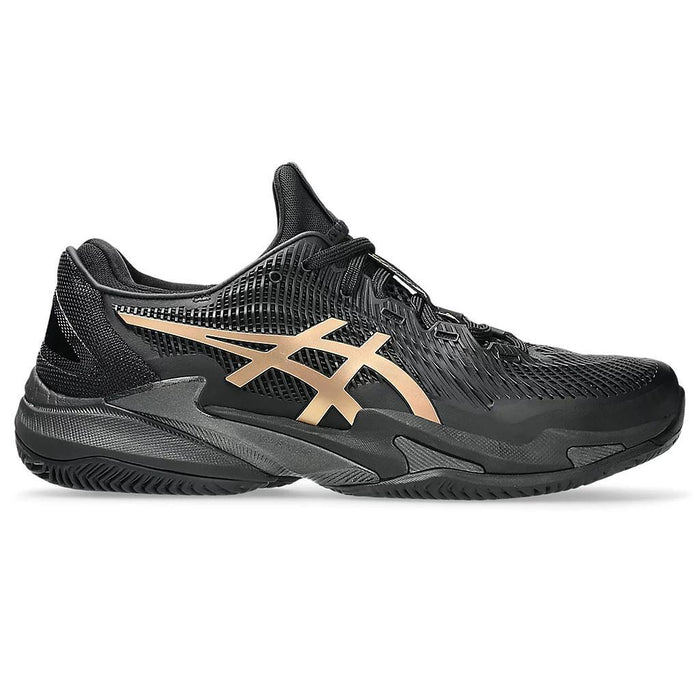 Asics Deportivos Masculino Tenis Court Ff 3 Novak Clay Night Ener Black/Prism Gold