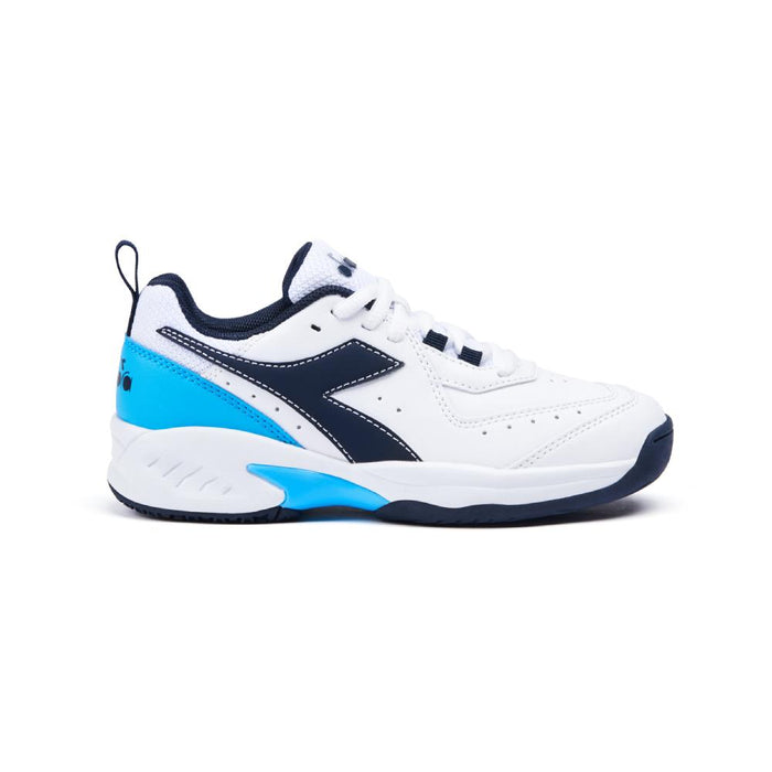 Diadora Deportivos Ninos Tenis S. Challenge 5 Sl Jr Bianco/Blu Corsaro