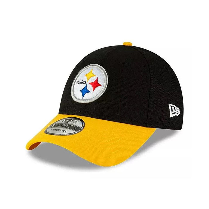 11858348 New Era Gorros NFL 9Forty Masculino Moda Pittsburgh Steelers Black