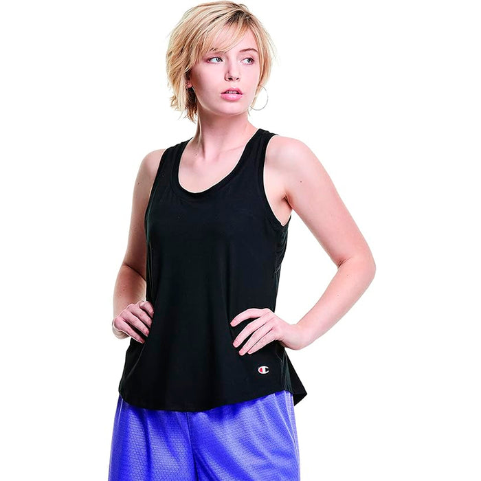Champion Camisillas Femenino Soft Touch Eco Cut Out Tank Black