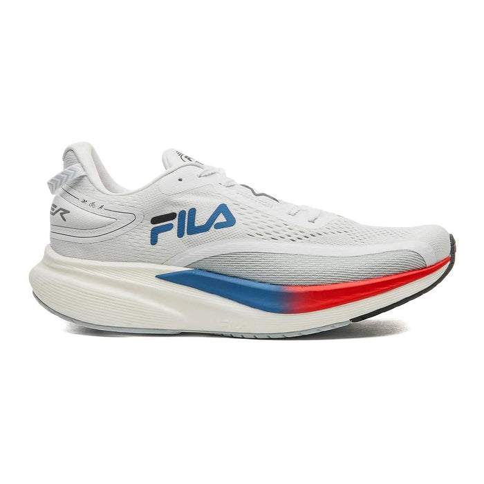 F01R00098-6780 FILA CALZADOS DEPORTIVOS MASCULINO RUNNING RACER T2 XTREME WHITE/FEDERAL BLUE/FLAME SCARLET