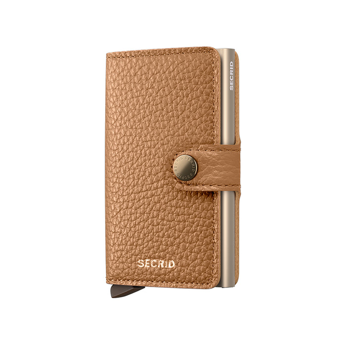 Billetera Secrid Miniwallet Pebble Cappuccino