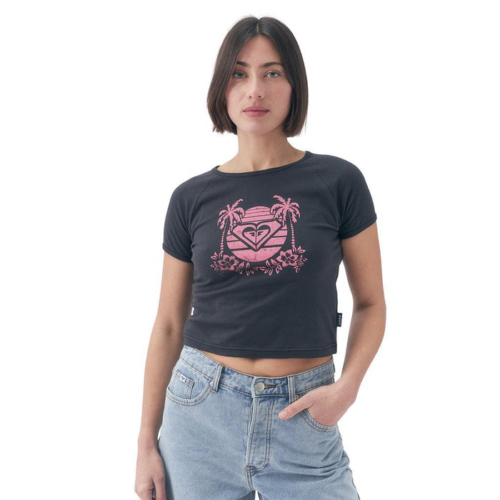 Roxy Remeras Femenino Moda Magic Sunset Negro