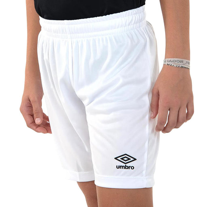 U17TW00436-222 UMBRO PRENDAS BERMUDAS NINHOS RUNNING LEGACY WHITE