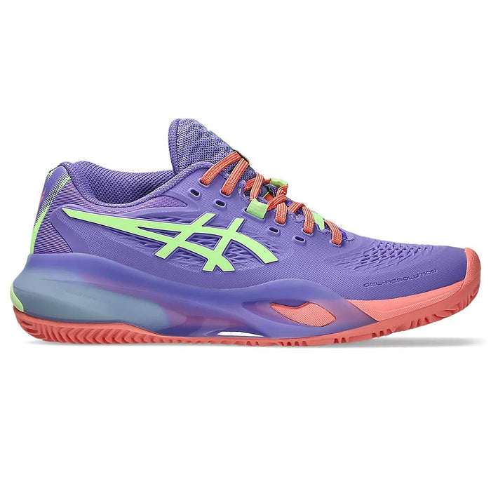 Asics Deportivos Femenino Tenis Gel Resolution X Padel Amethyst/Illuminate Green